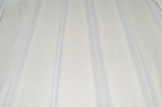 Vendita on line tessuto rete tenda fortuna bianco naturale - tessuti per