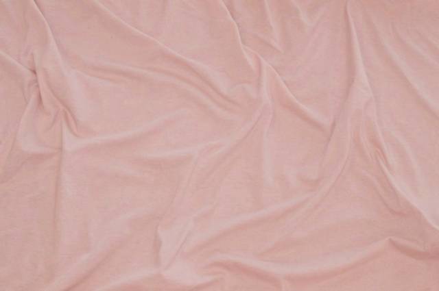Vendita on line tessuto maglina puro cotone rosa pastello - tessuti abbigliamento
