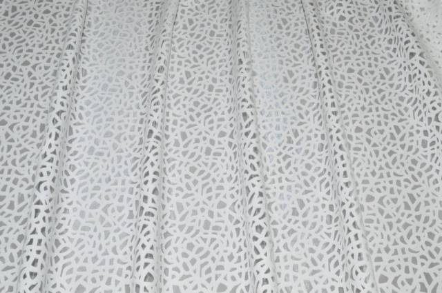 Vendita on line tessuto tenda devoreh coll. kairos di via roma 60 bianco - tessuti per