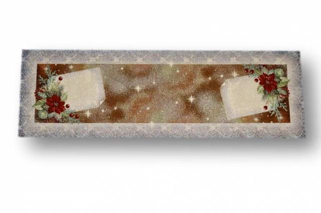 Vendita on line gobelin natale fantasia 11532 runner cm 47x140 - tessuti arredo casa gobelin runner e copritavoli