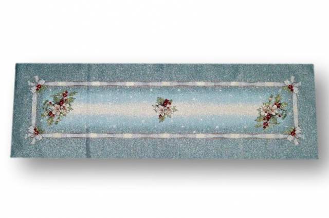 Vendita on line gobelin natale fantasia 11536 runner cm 47x140 - tessuti arredo casa gobelin runner e copritavoli