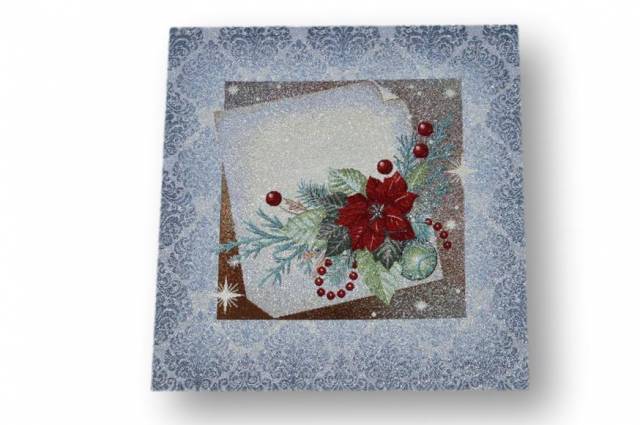 Vendita on line gobelin natale fantasia 11546 misura cm 47x47 - tessuti arredo casa gobelin cuscini 47x47 natalizi