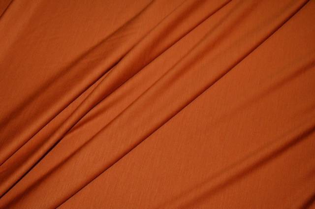 Vendita on line maglina leggera in lana color arancio - tessuti abbigliamento