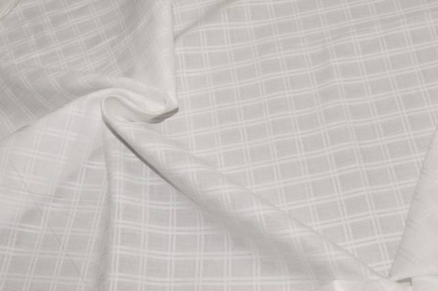 Vendita on line tessuto puro cotone leggero camiceria scacco tono su tono - tessuti abbigliamento