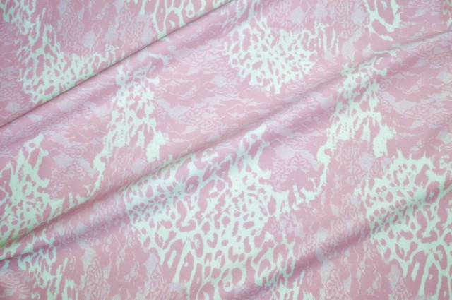 Vendita on line tessuto cotone fantasia maculata rosa - cotoni
