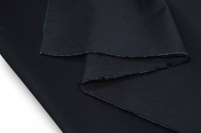 Vendita on line tessuto cotone streatch nero - tessuti abbigliamento