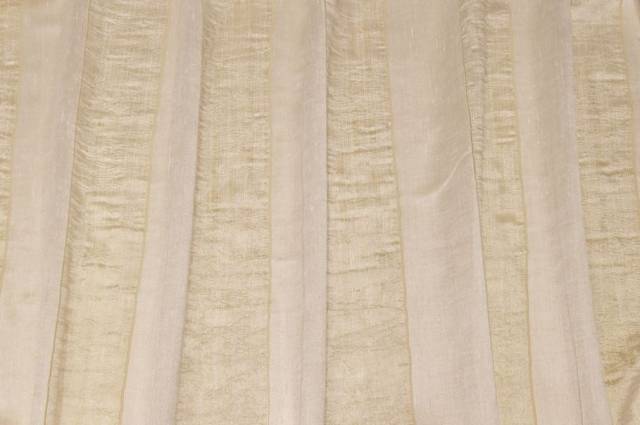 Vendita on line tessuto tenda fasce beige oro - prodotti