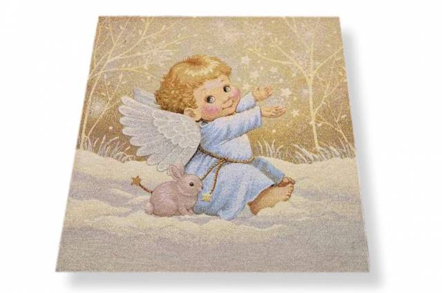 Vendita on line gobelin natale fantasia 12535 misura cm 47x47 - ispirazioni tessuti natalizi