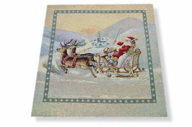 Vendita on line gobelin natale fantasia 12536 misura cm 47x47 - ispirazioni tessuti natalizi