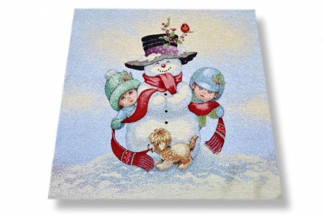 Vendita on line gobelin natale fantasia 12537 misura cm 47x47 - ispirazioni tessuti natalizi