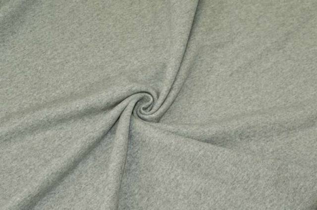 Vendita on line tessuto felpa puro cotone grigio melange 72 - tessuti abbigliamento