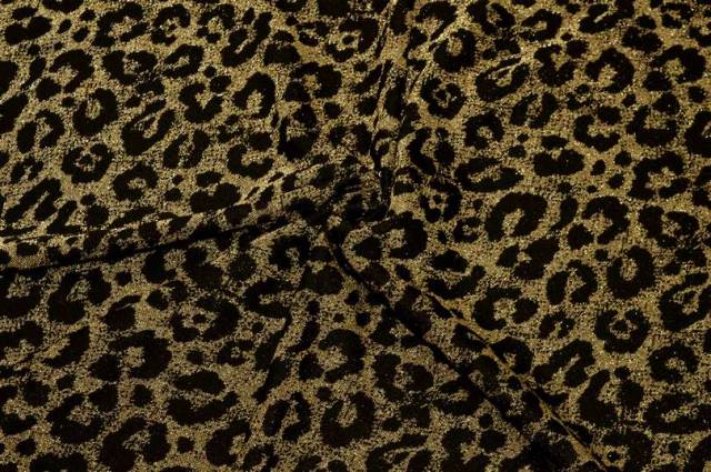 Vendita on line tessuto jersey maculato lurex - tessuti abbigliamento magline / jersey/tessuto in fantasia