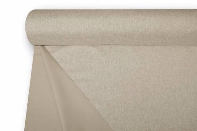 Vendita on line tessuto oscurante black out beige melange - tessuti per oscuranti