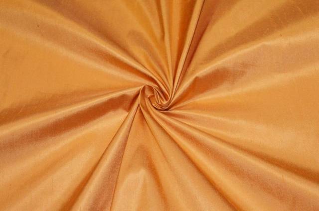 Vendita on line tessuto shantung pura seta giallo ocra - tessuti abbigliamento sete
