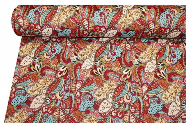 Vendita on line tessuto arredo gobelin fantasia paisley - tessuti arredo casa gobelin a metraggio