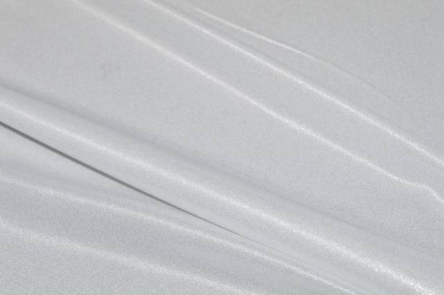 Vendita on line tessuto crepe de chine bianco lurex argento - ispirazioni danza e spettacolo tessuti vari