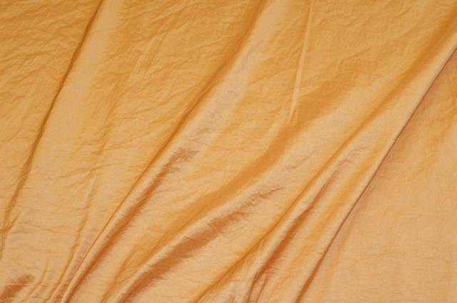Vendita on line tessuto taffetÀ stropicciato oro spento - tessuti per a metraggio