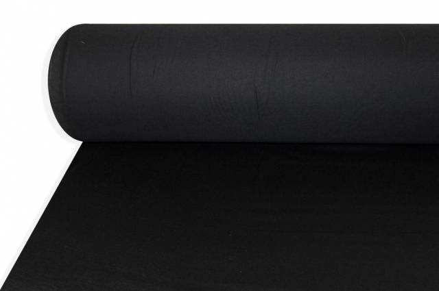 Vendita on line tessuto maglina cotone nero - tessuti abbigliamento magline / jersey/tessuto in
