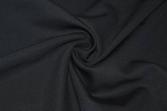 Vendita on line tessuto lana stretch nero - occasioni e scampoli