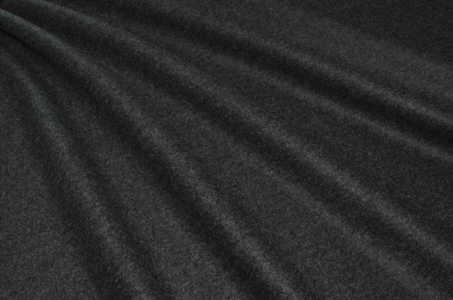 Vendita on line tessuto flanella pura lana grigio scuro - tessuti abbigliamento