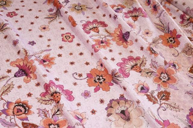Vendita on line tessuto pura seta camiceria effetto shantung rosa - tessuti abbigliamento sete fantasia