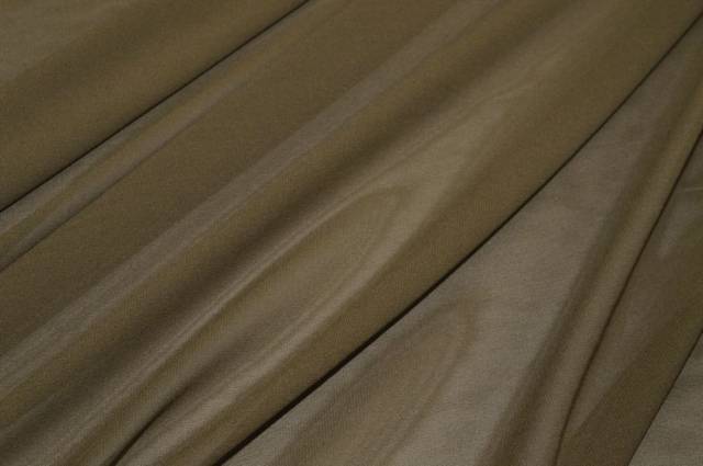Vendita on line tessuto crepe georgette pura seta verde militare - tessuti abbigliamento georgette / chiffon / dèvorè georgette/chiffon
