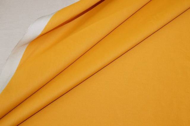 Vendita on line tessuto gabardine cotone impermeabile giallo - cotoni gabardine