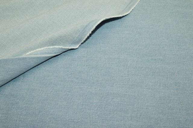 Vendita on line tessuto denim trattato stretch celeste 062 - cotoni jeans