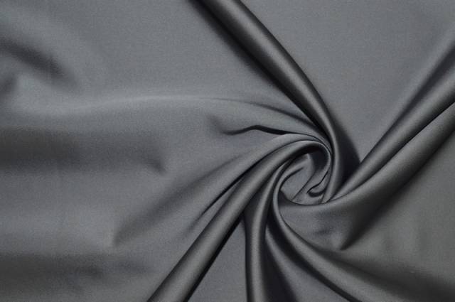 Vendita on line rasone elastico grigio - tessuti abbigliamento taffetas / rasi / shantung