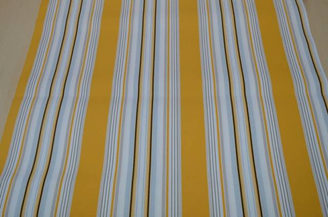 Vendita on line tenda sole rimini riga multicolor gialla h cm 138/140 - tessuti per per da esterno altezza cm 140
