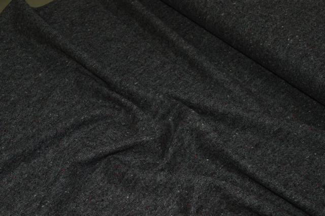 Vendita on line tessuto tweedlana antracite - tessuti abbigliamento