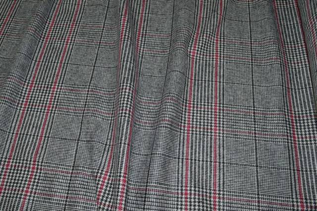 Vendita on line flanella lana principe di galles - tessuti abbigliamento scacchi e scozzesi