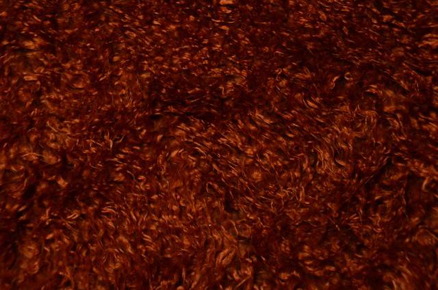 Vendita on line mongolia arancio - tessuti abbigliamento pelliccia ecologica