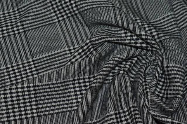 Vendita on line tessuto principe di galles grigio - tessuti abbigliamento scacchi e scozzesi