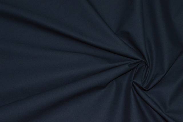 Vendita on line tessuto misto cotone elasticizzato blu scuro - occasioni e scampoli
