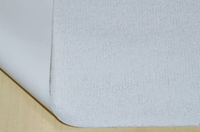 Vendita on line spugna sanitaria pesante idrorepellente cotone bianca - tessuti abbigliamento ecopelle
