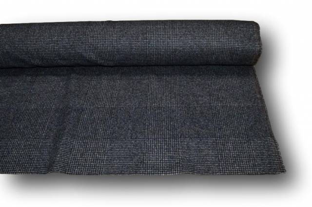 Vendita on line tessuto lana principe di galles grigio - occasioni e scampoli lane e cashmere