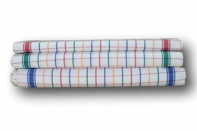 Vendita on line tessuto strofinacci scacco multicolor - prodotti