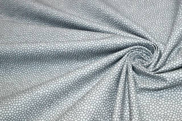 Vendita on line tessuto cotone fantasia effetto borbonese grigio - tessuti arredo casa lenzuola metraggio