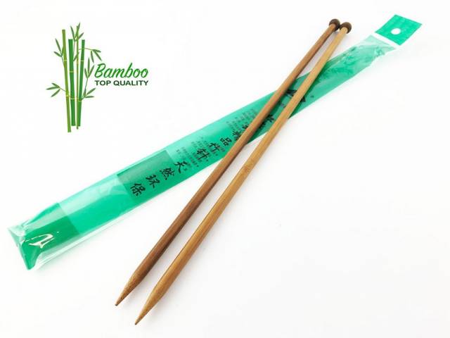 Vendita on line ferri in bamboo naturale - mercerie e accessori cucito