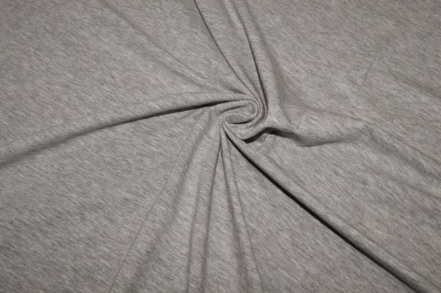 Vendita on line tessuto maglina viscosa grigio chiaro melange - tessuti abbigliamento magline / jersey/tessuto in