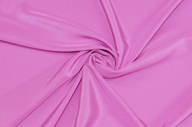 Vendita on line tessuto crepe de chine rosa acceso - tessuti abbigliamento poliestere 