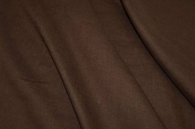 Vendita on line tessuto puro lino marrone - occasioni e scampoli tessuti 