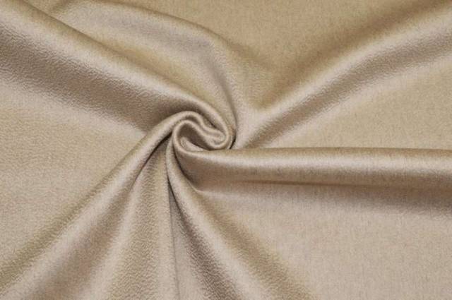Vendita on line scampolo cappotto double puro cashmere zibellinato sabbia - tessuti abbigliamento lana cappotti/panno/lana