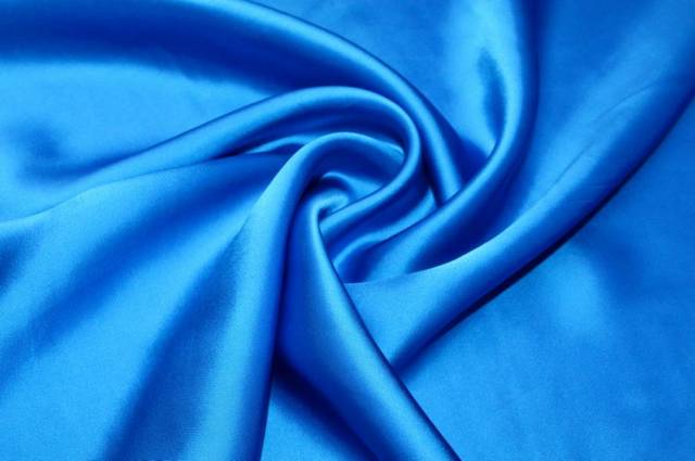 Vendita on line tessuto raso pura viscosa bluette - tessuti abbigliamento viscosa