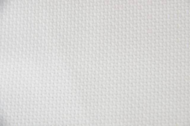 Tessuto a punto croce in cotone 18 kt 30,5 x 149,9 cm bianco 