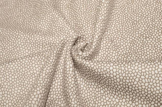 Vendita on line tessuto flanella lenzuola microfantasia beige - ispirazioni neonati e bambini 